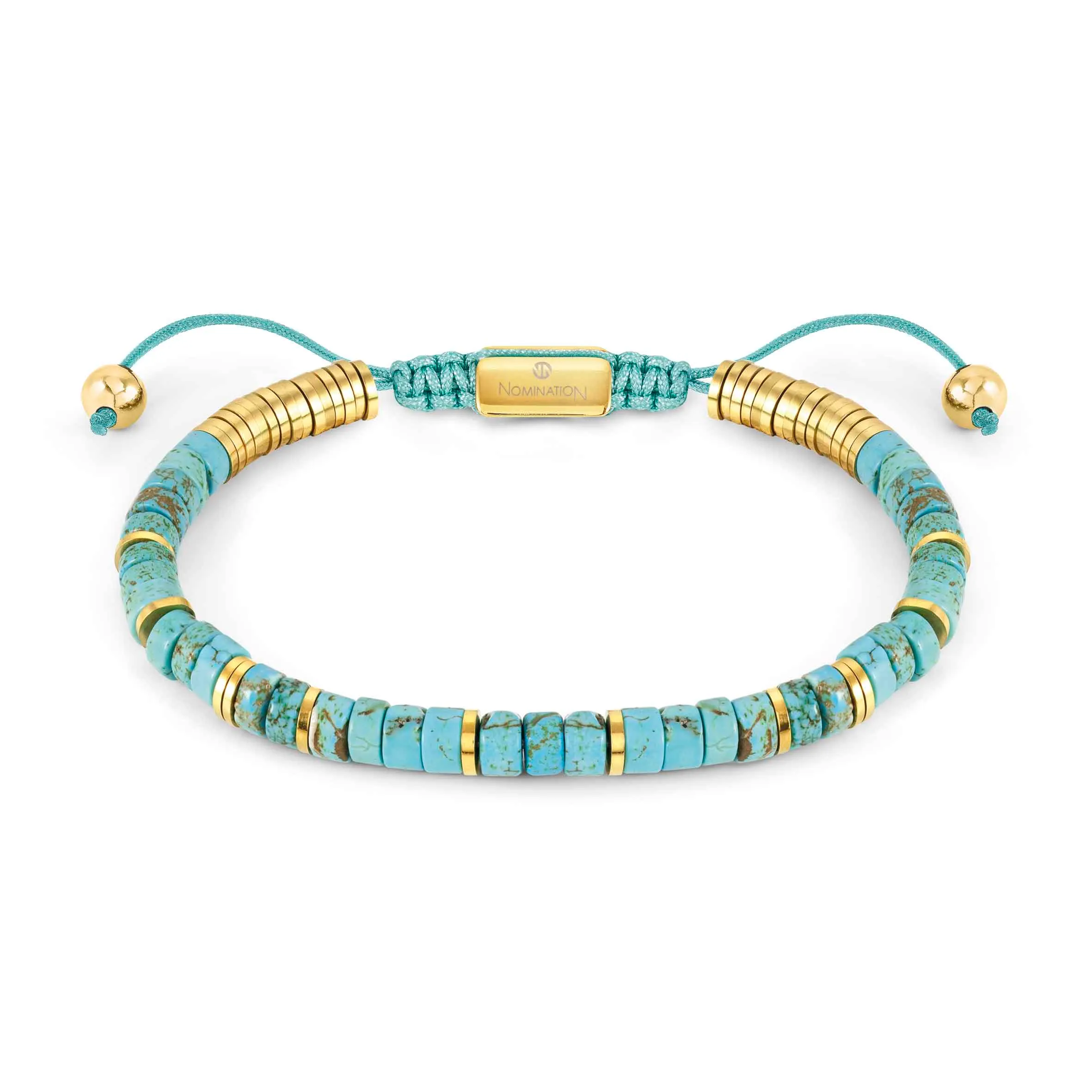 INSTINCTSTYLE bracelet, stones and cord - Nomination Qatar INSTINCTSTYLE bracelet, stones and cord - Image 2