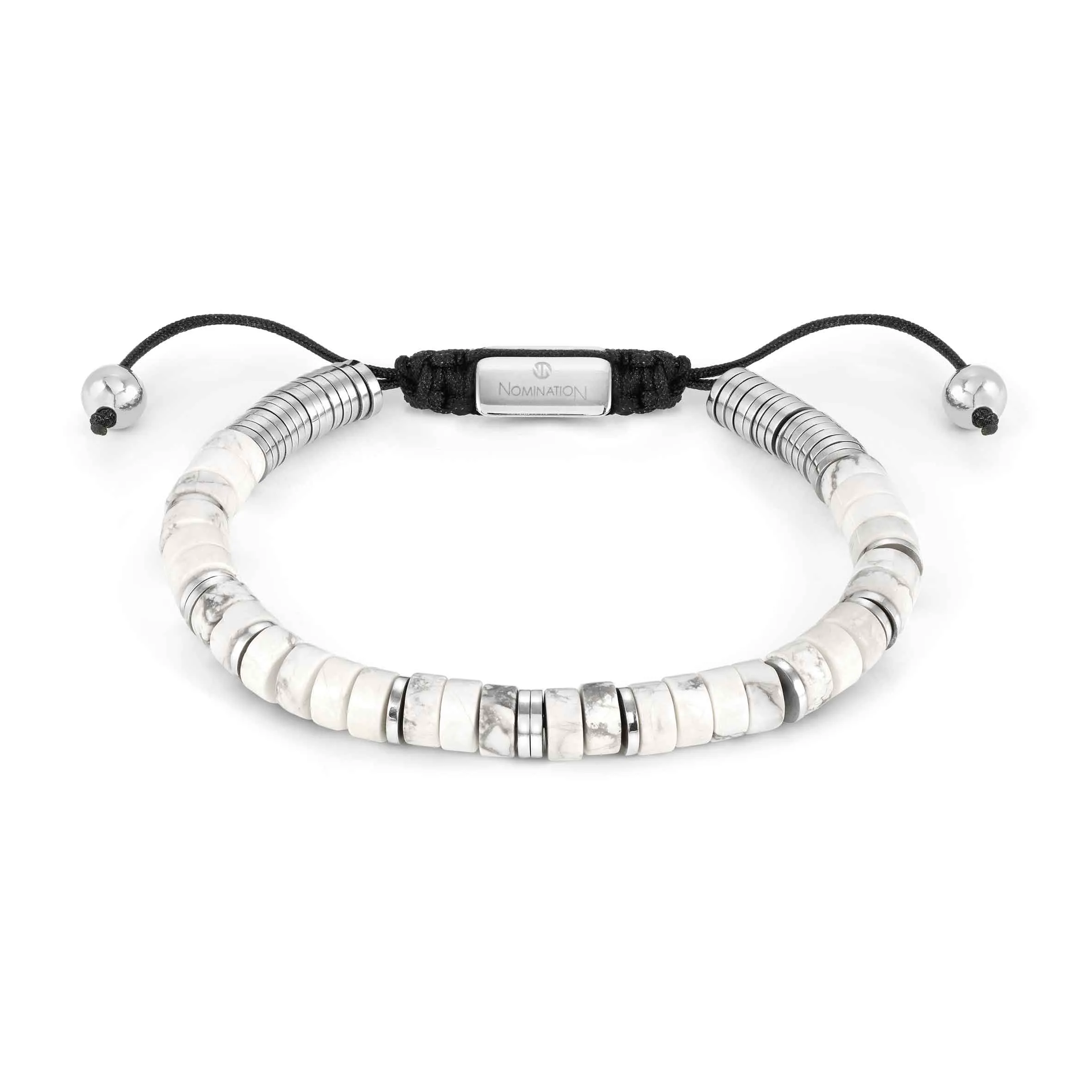 INSTINCTSTYLE bracelet, stones and cord - Nomination Qatar INSTINCTSTYLE bracelet, stones and cord
