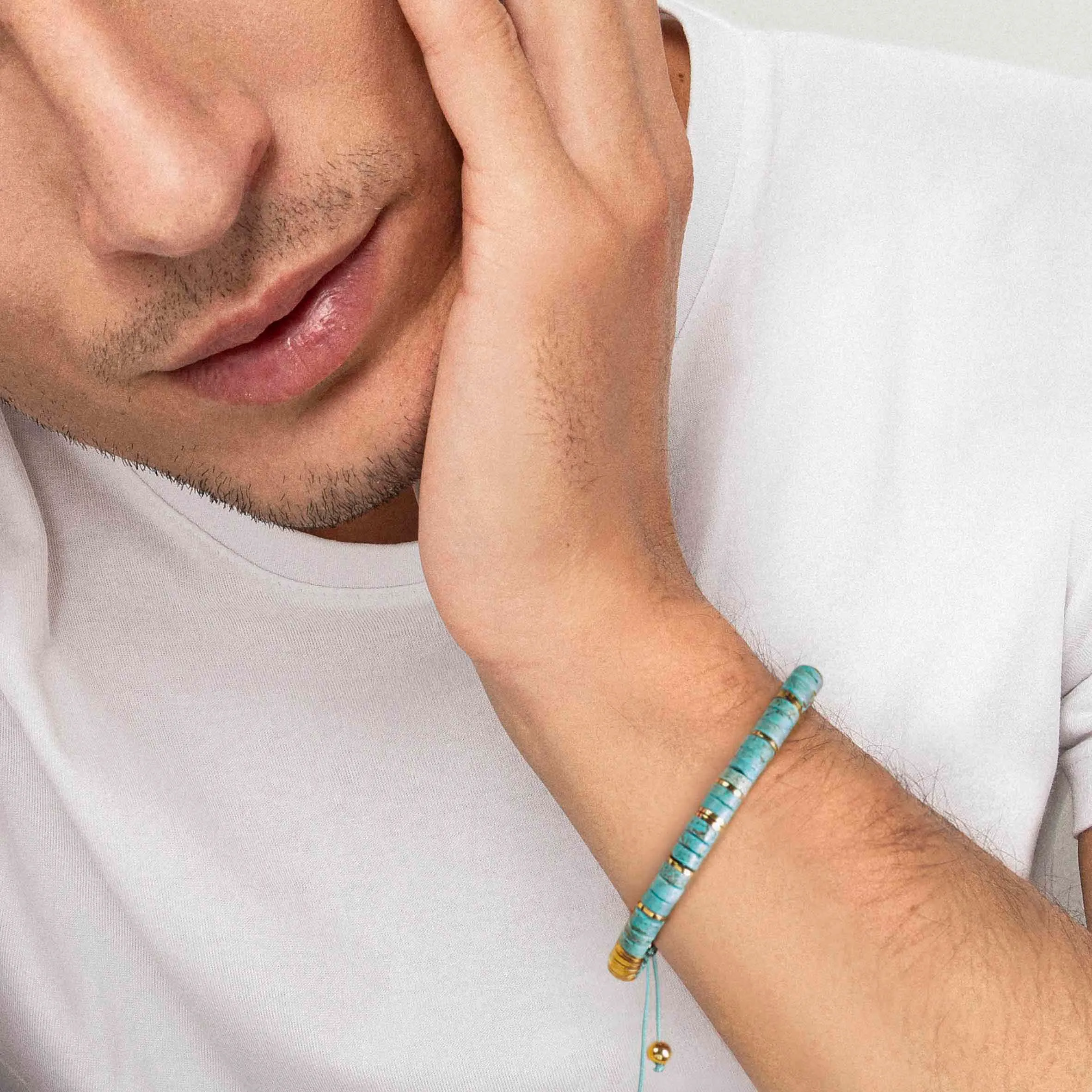 INSTINCTSTYLE bracelet, stones and cord - Nomination Qatar INSTINCTSTYLE bracelet, stones and cord - Image 5