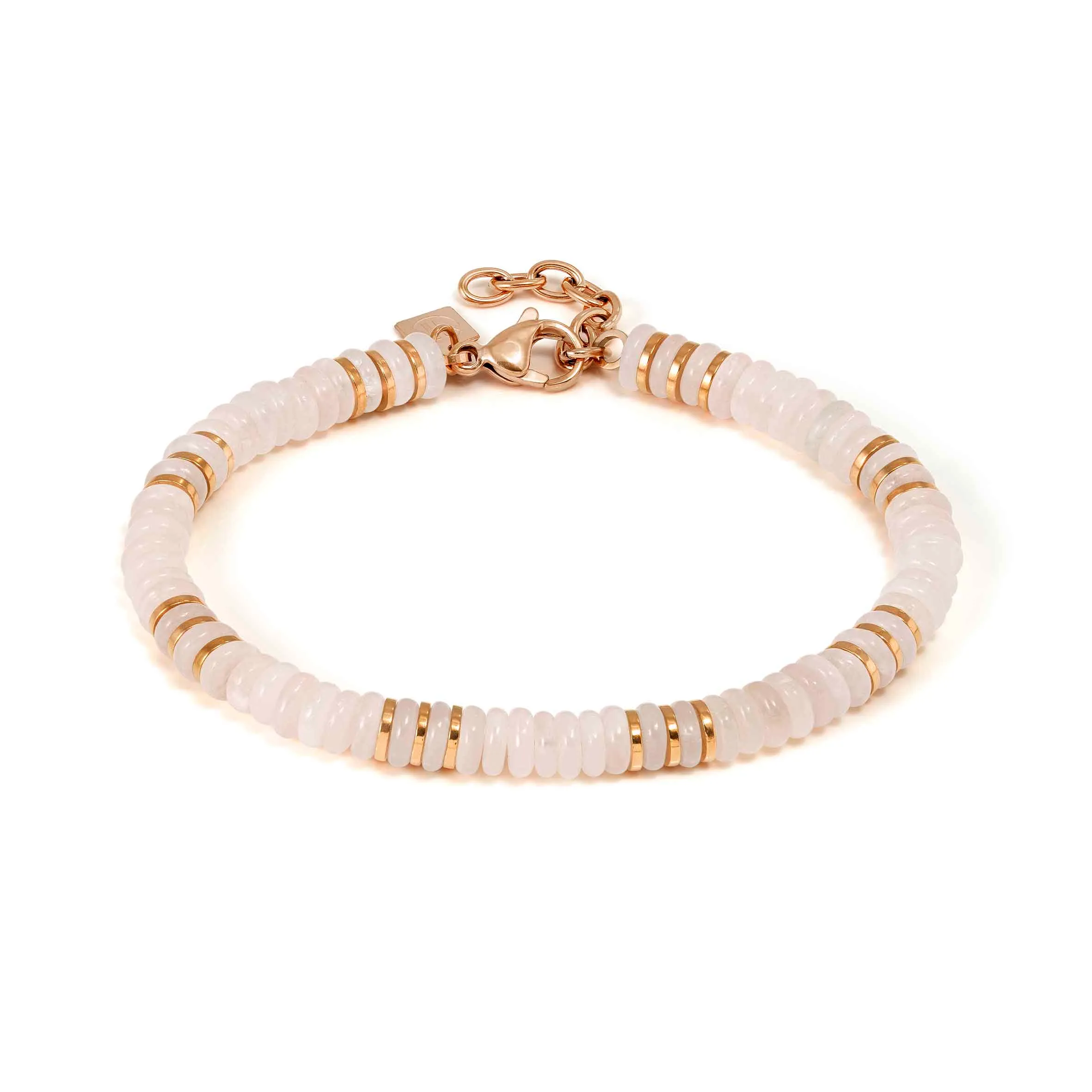 Instinctstyle Infinity bracelet, pink PVD, coloured stones - Nomination Qatar Instinctstyle Infinity bracelet, pink PVD, coloured stones