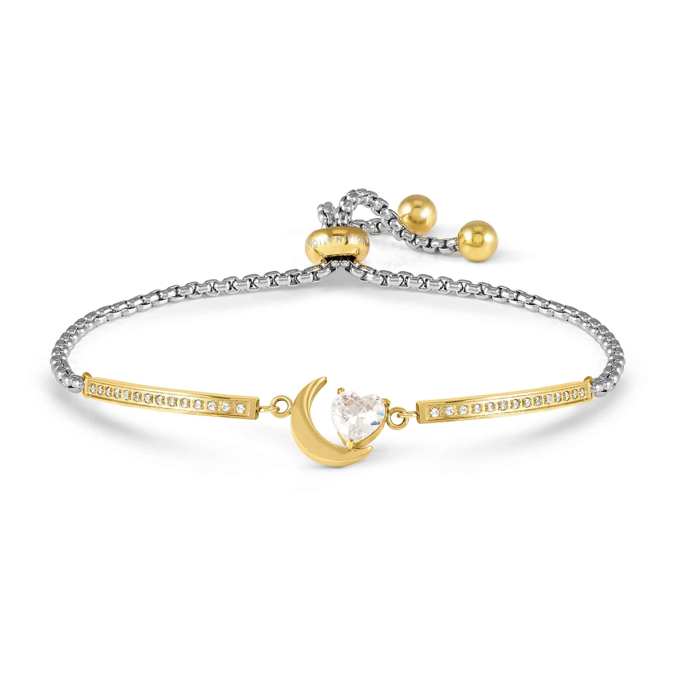 Milleluci bracelet, Moon with CZ - Nomination Qatar Milleluci bracelet, Moon with CZ