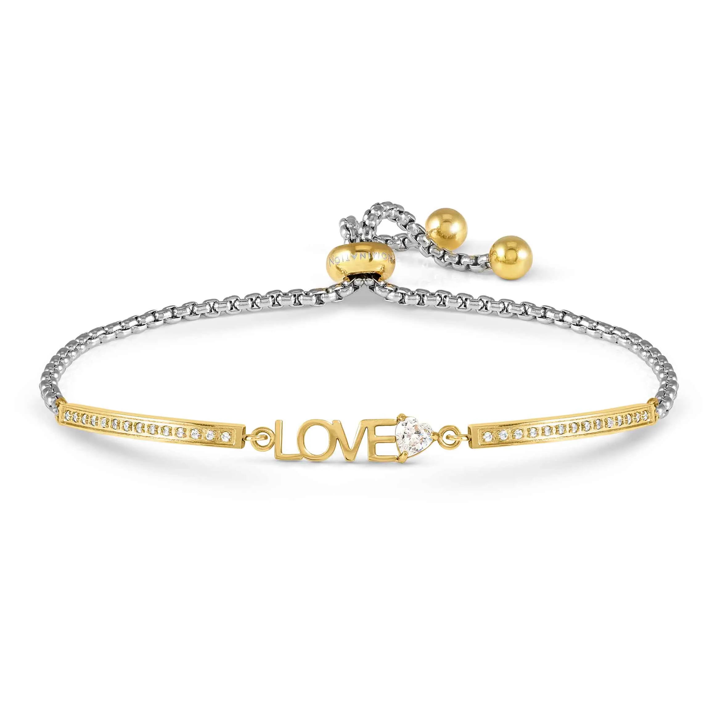 Milleluci bracelet, LOVE, yellow colour - Nomination Qatar Milleluci bracelet, LOVE, yellow colour