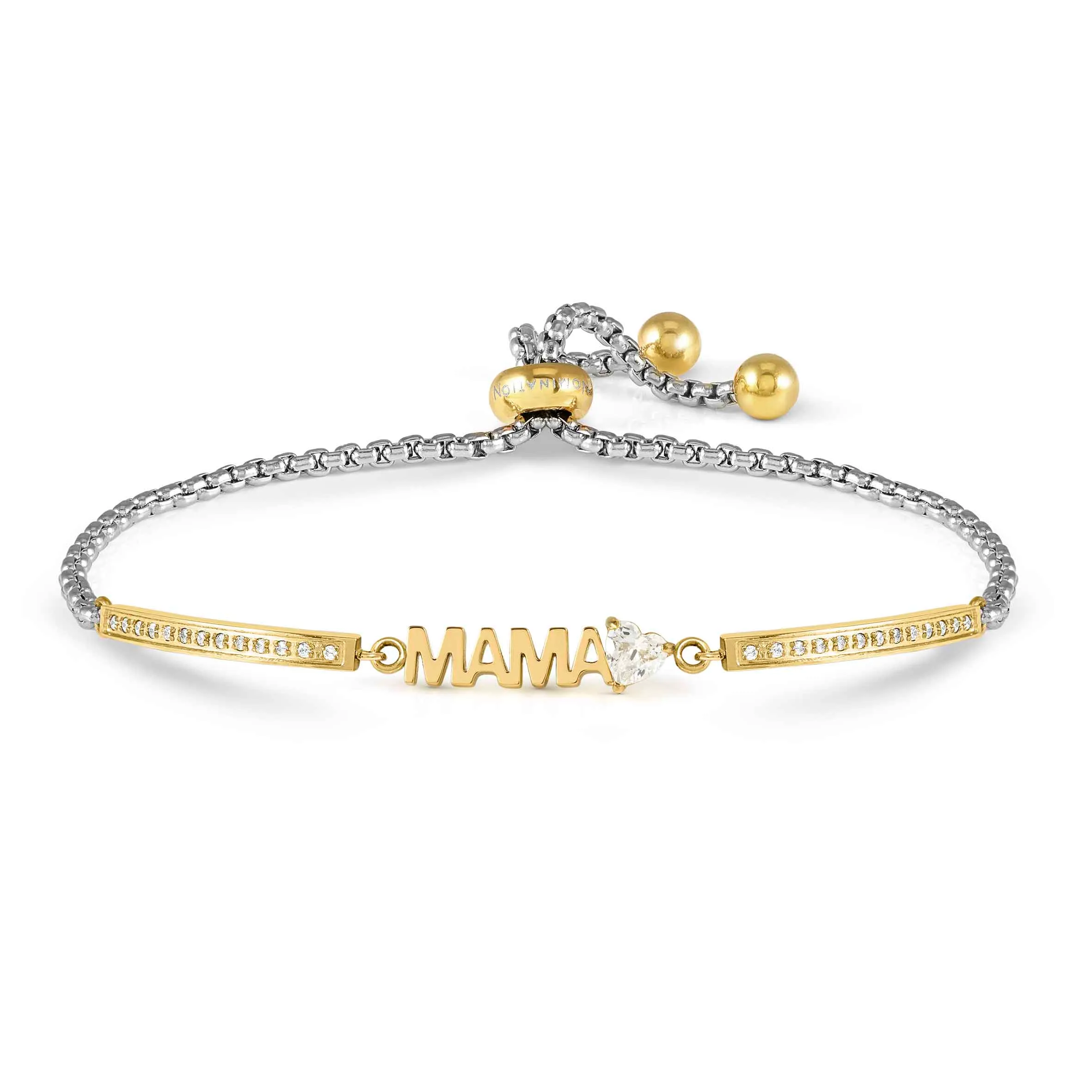 Milleluci bracelet, MAMA with Cubic Zirconia - Nomination Qatar Milleluci bracelet, MAMA with Cubic Zirconia
