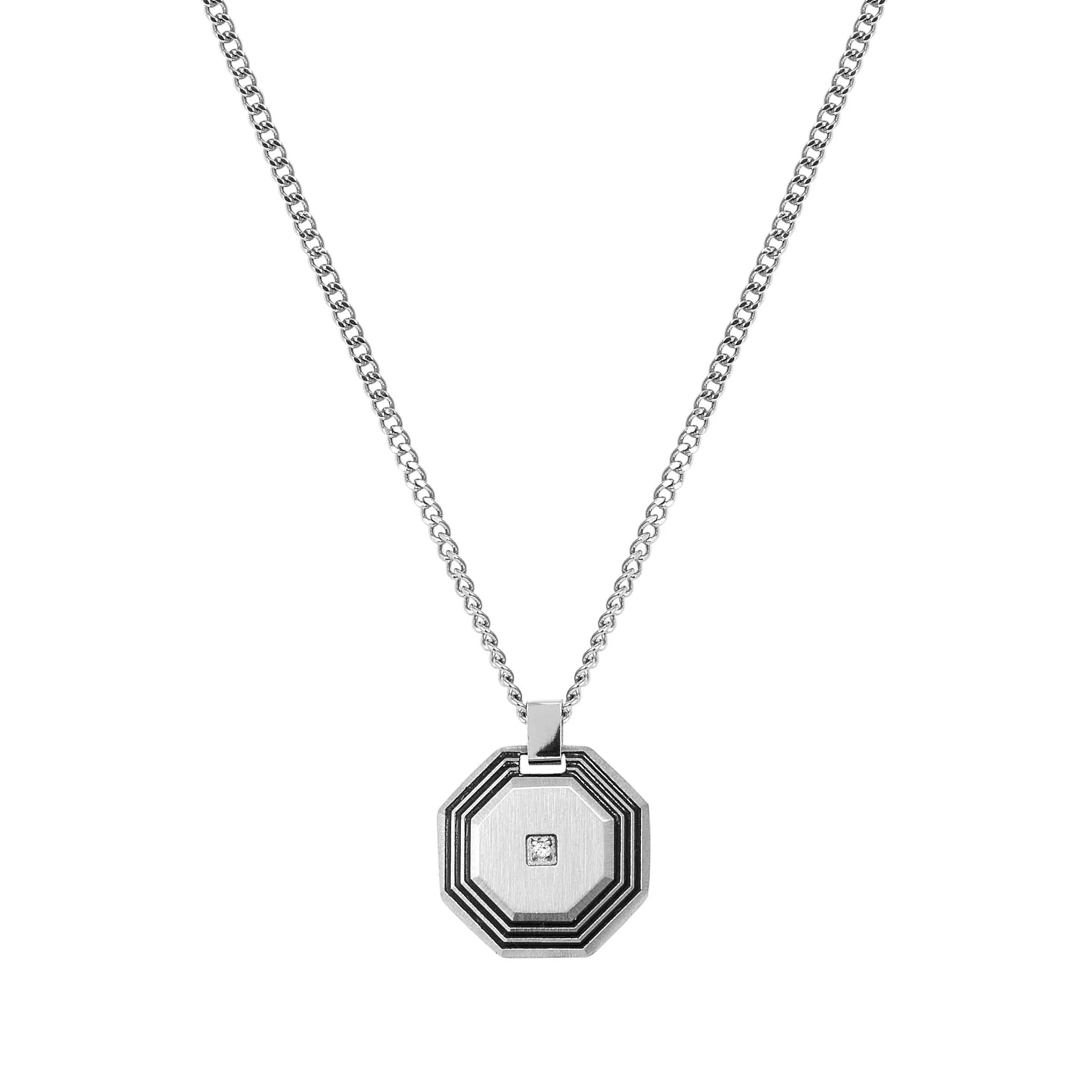 Strong Diamond necklace, Octagon - Nomination Qatar Strong Diamond necklace, Octagon