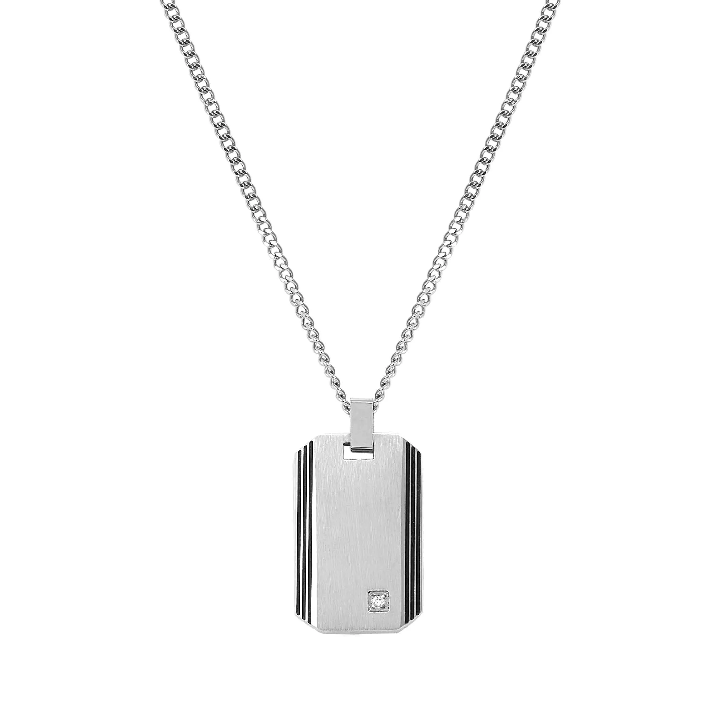 Strong Diamond necklace, Plate - Nomination Qatar Strong Diamond necklace, Plate