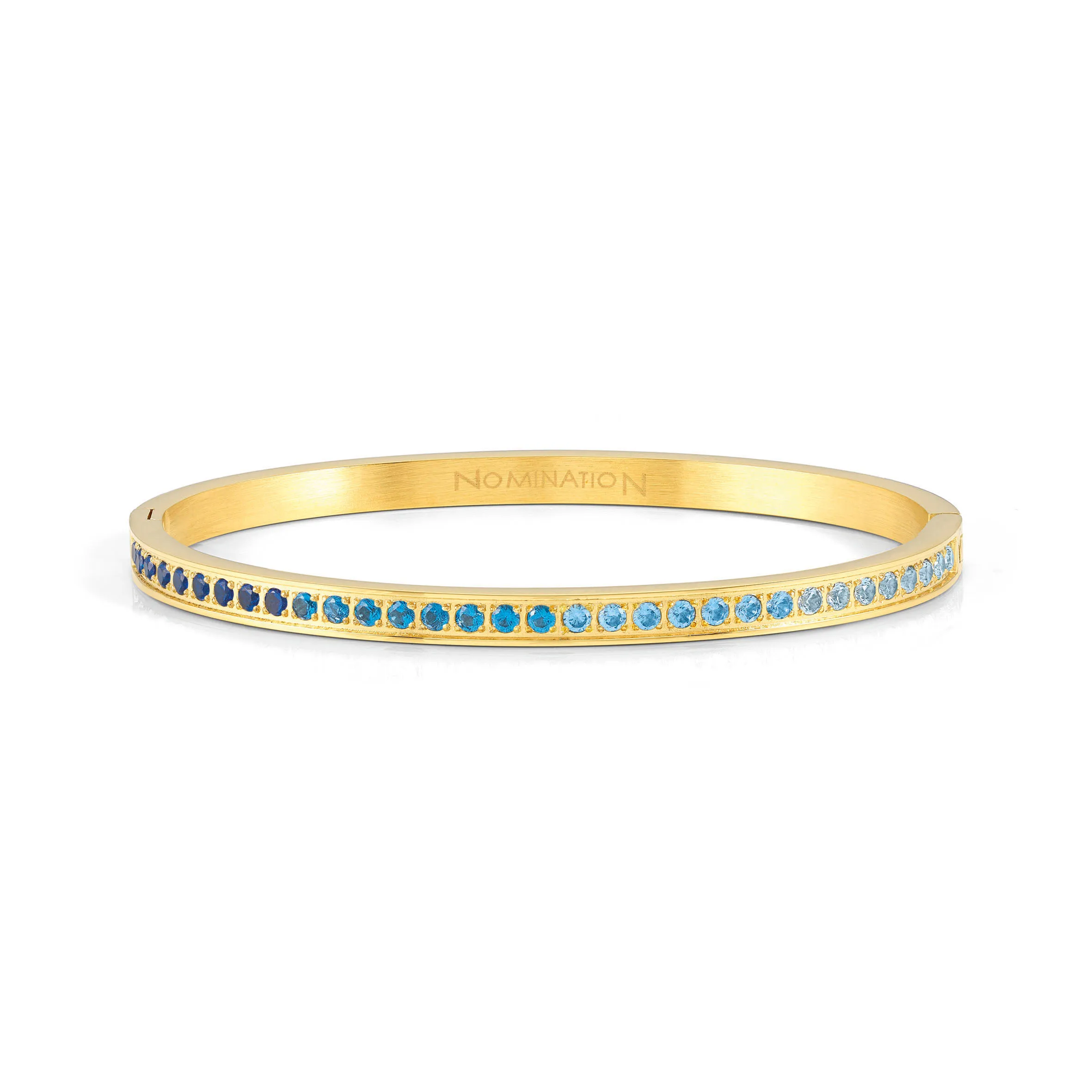 Pretty Bangles bracelet, Blue CZ Dégradé - Nomination Qatar Pretty Bangles bracelet, Blue CZ Dégradé
