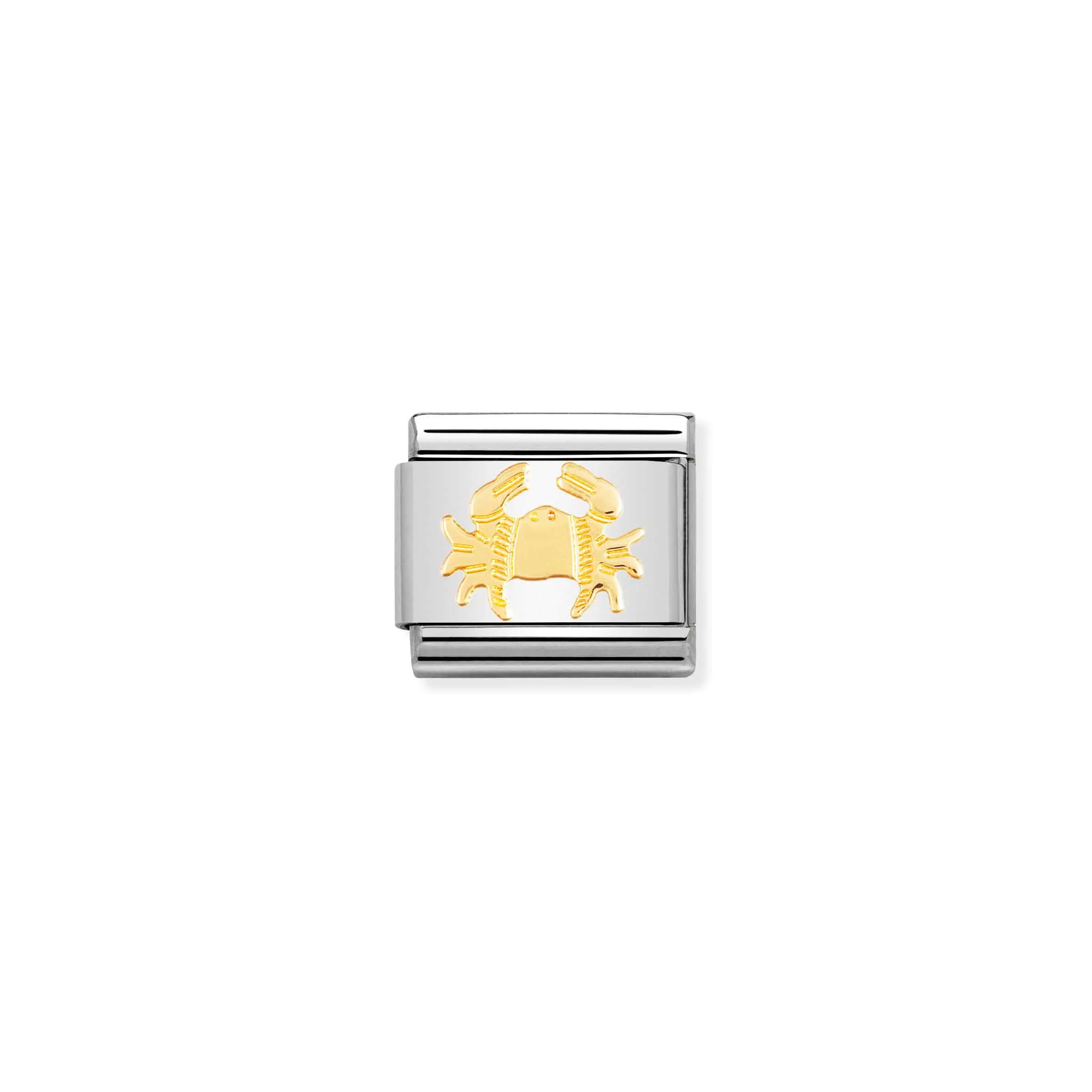 Charm, Composable Link, Cancer in bonded yellow gold - Nomination Qatar Charm, Composable Link, Cancer in bonded yellow gold