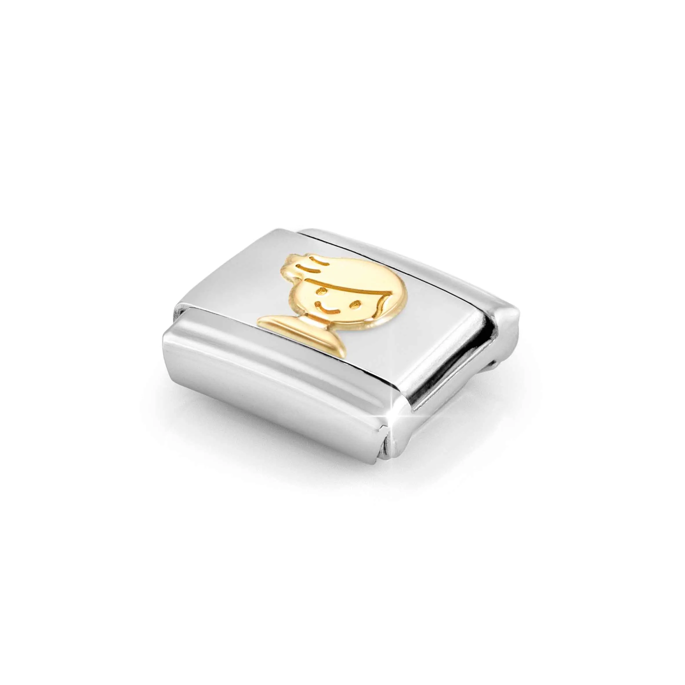 Charm, Composable Link, gold Boy - Nomination Qatar Charm, Composable Link, gold Boy - Image 5