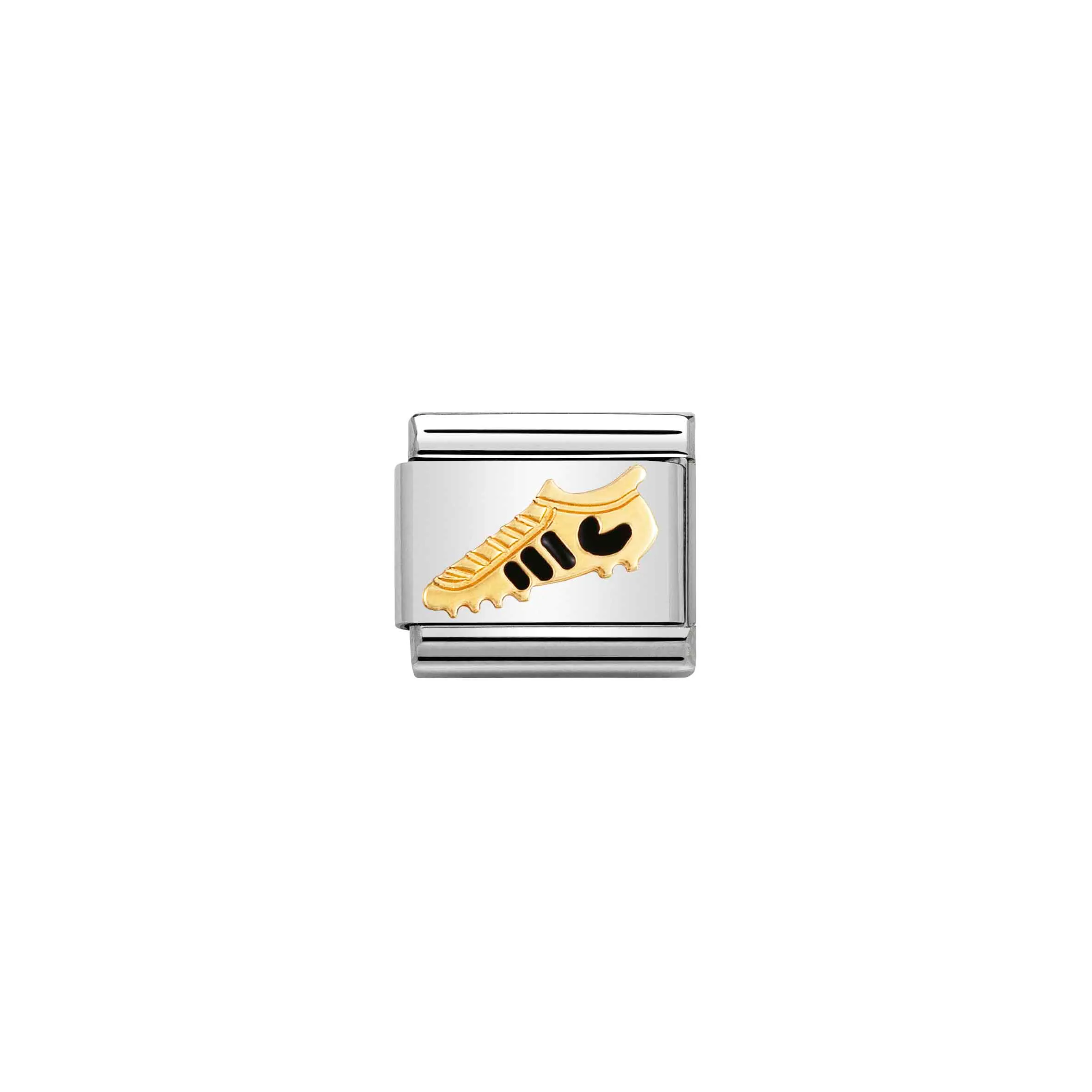 Charm, Composable Link, black Football Boot - Nomination Qatar Charm, Composable Link, black Football Boot