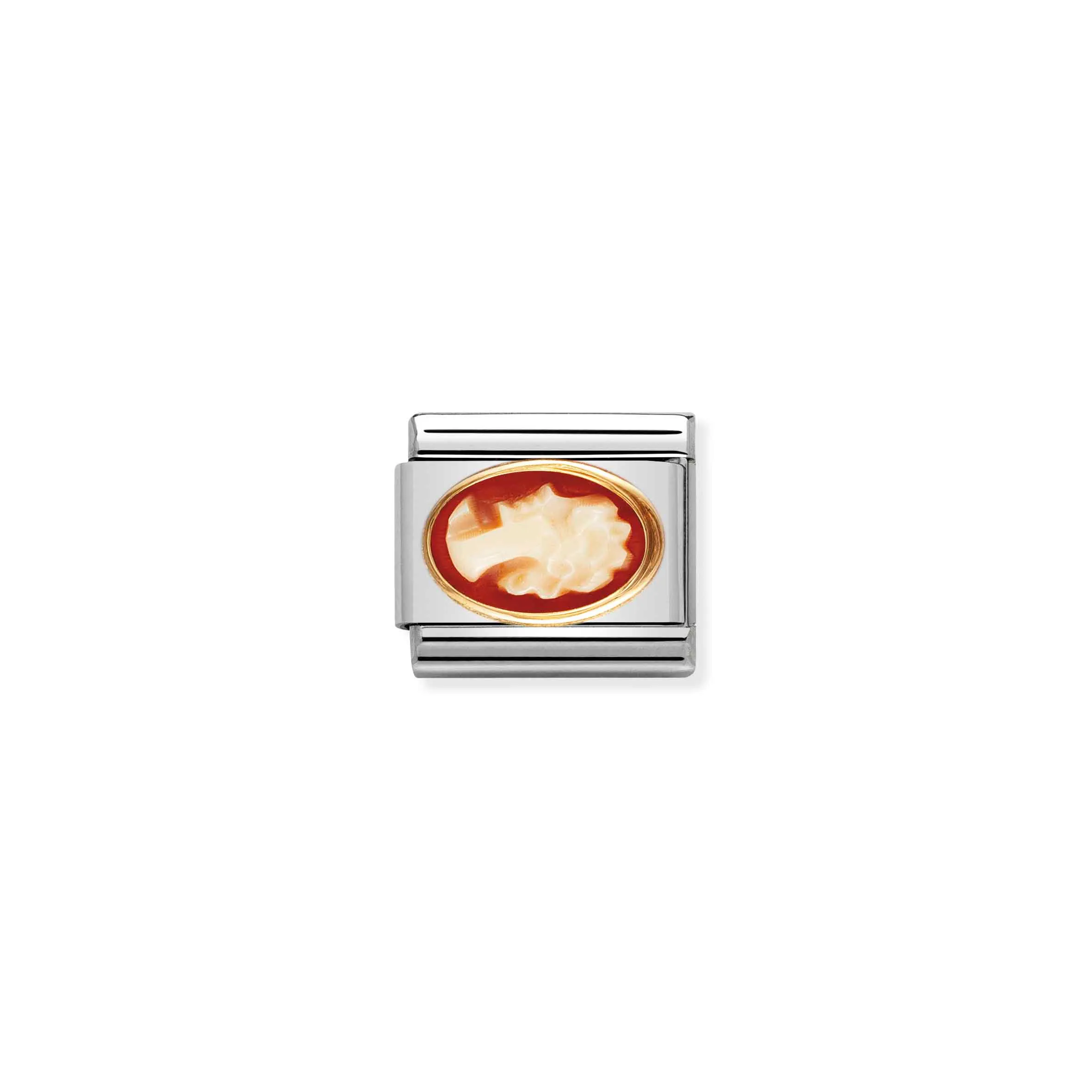 Charm, Composable Link, with Cameo symbol - Nomination Qatar Charm, Composable Link, with Cameo symbol