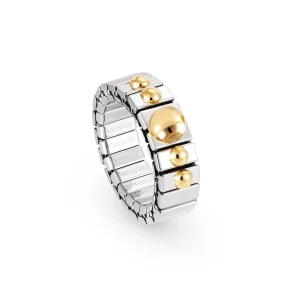 Stretch Ring with Gold Point