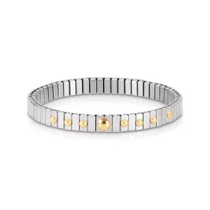 Stretch Bracelet with 18K Gold Point