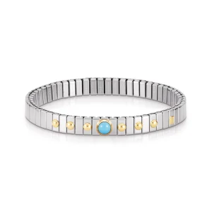Stretch Bracelet with Natural Hard Stone