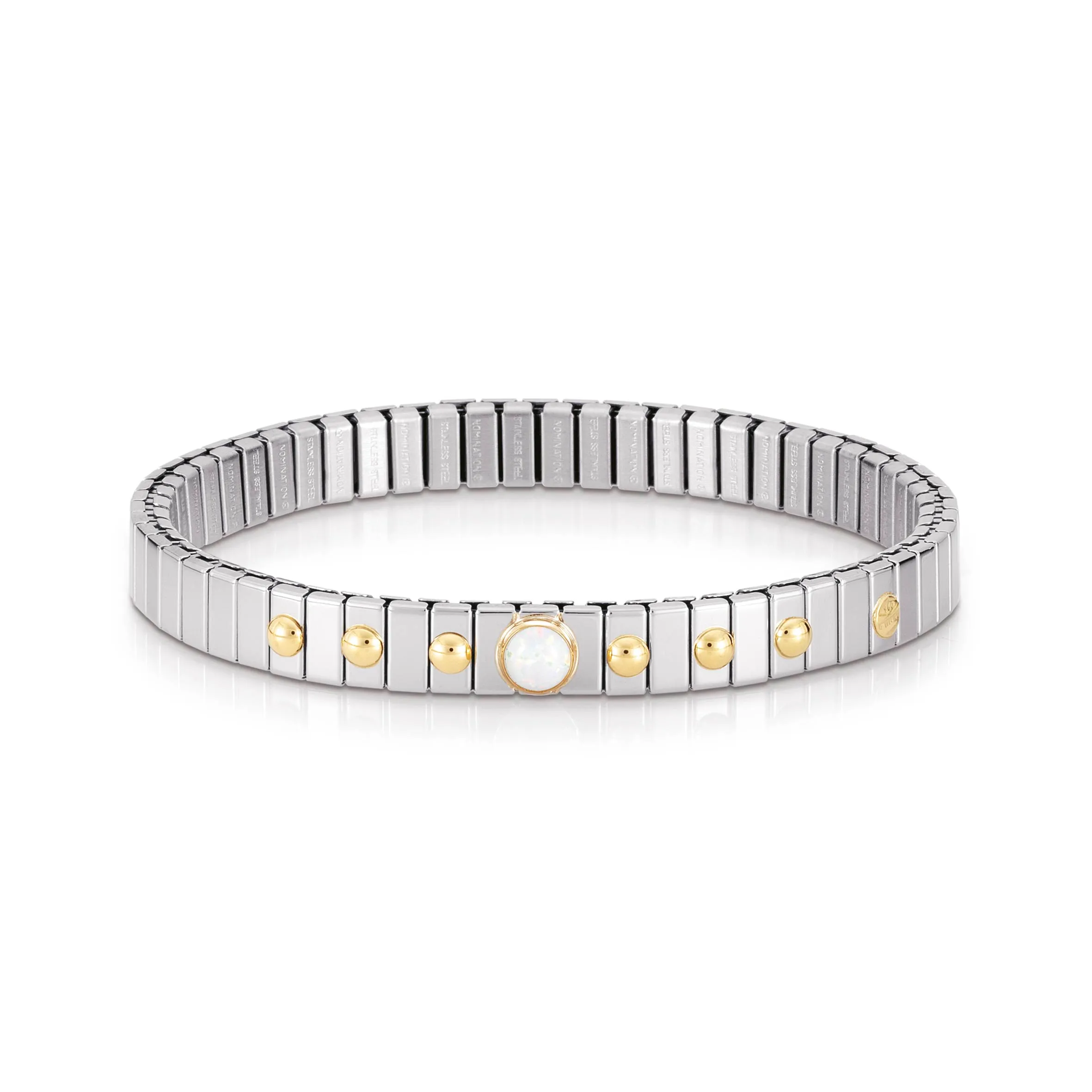 Stretch Bracelet with Natural Hard Stone - Nomination Qatar Stretch Bracelet with Natural Hard Stone