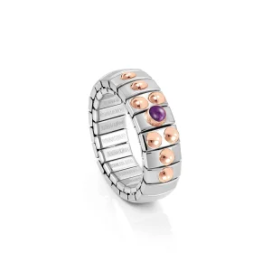 Extension Ring with natural Stones