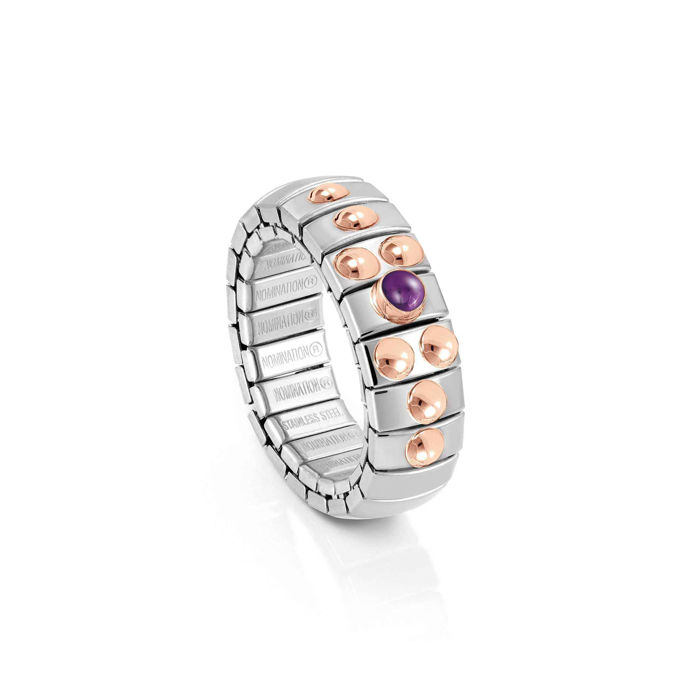 Extension Ring with natural Stones - Nomination Qatar Extension Ring with natural Stones