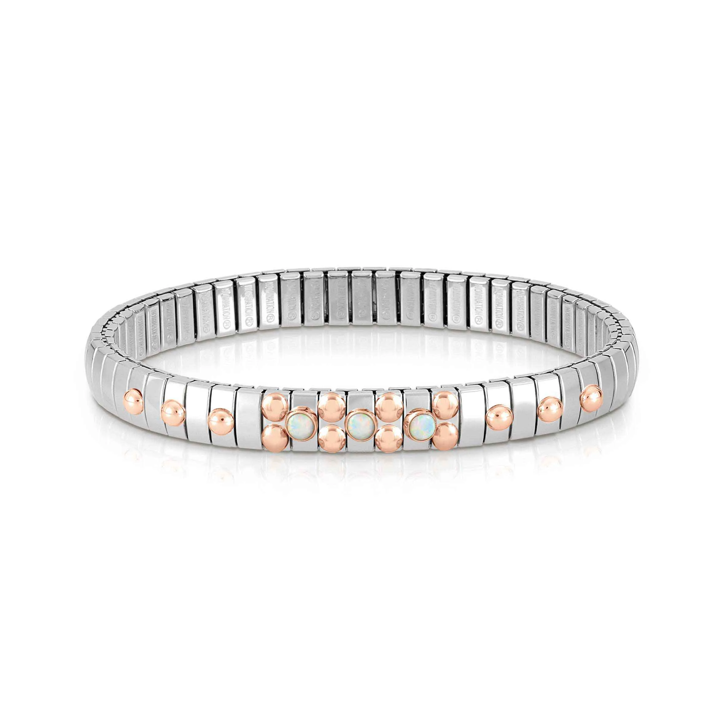 Extension Bracelet with coloured natural Stones - Nomination Qatar Extension Bracelet with coloured natural Stones