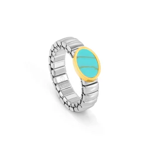 Extension ring Oval with stone