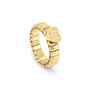 Extension ring with coloured finish and Heart