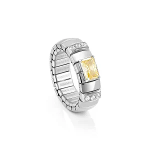 Extension ring with Baguette shaped stone