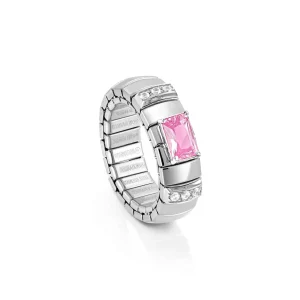 Extension ring with Baguette shaped stone