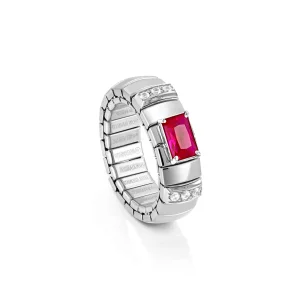 Extension ring with Baguette shaped stone