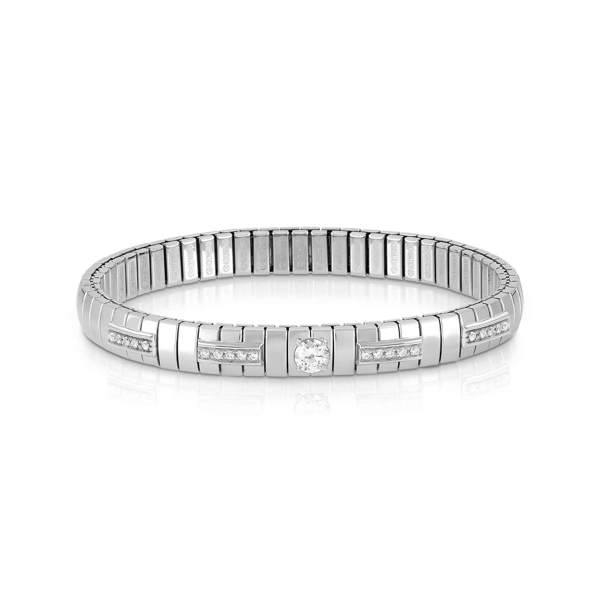 Extension bracelet with Cubic Zirconia - Nomination Qatar Extension bracelet with Cubic Zirconia