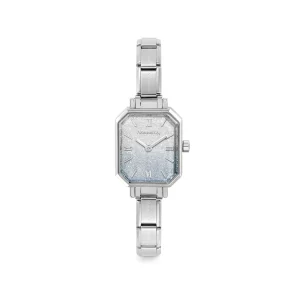 Time Paris watch, Fade Glitter Light Blue-Silver dial