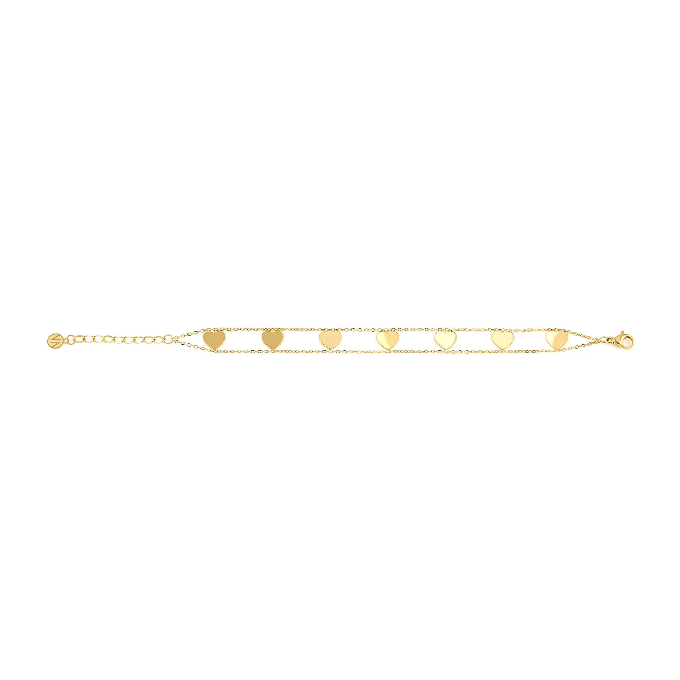 Ritmatika double chain Heart bracelet - Nomination Qatar Ritmatika double chain Heart bracelet - Image 4