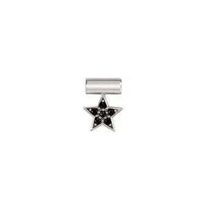 SeiMia Pendant with Black Star and Gemstones