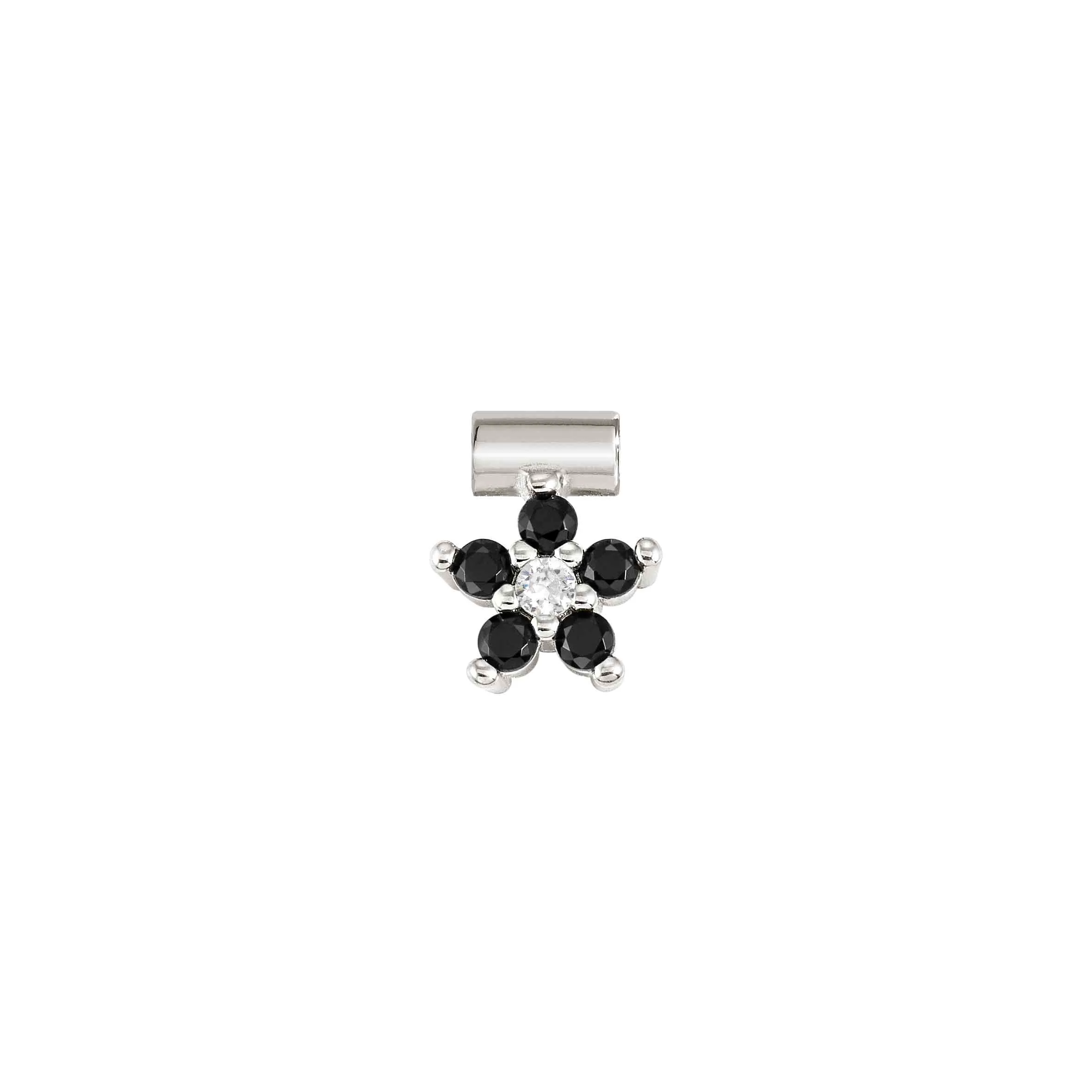 SeiMia pendant, Black Flower, CZ - Nomination Qatar SeiMia pendant, Black Flower, CZ