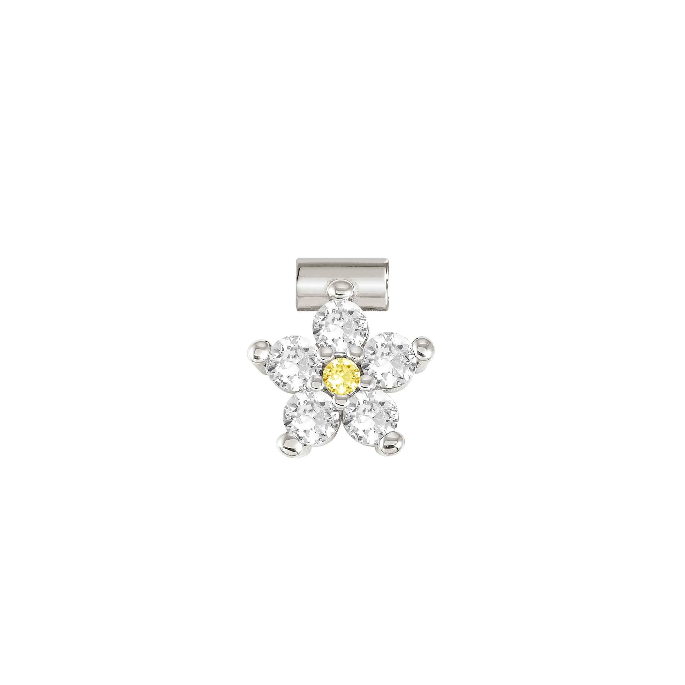 SeiMia pendant, large Flower, White and Yellow - Nomination Qatar SeiMia pendant, large Flower, White and Yellow
