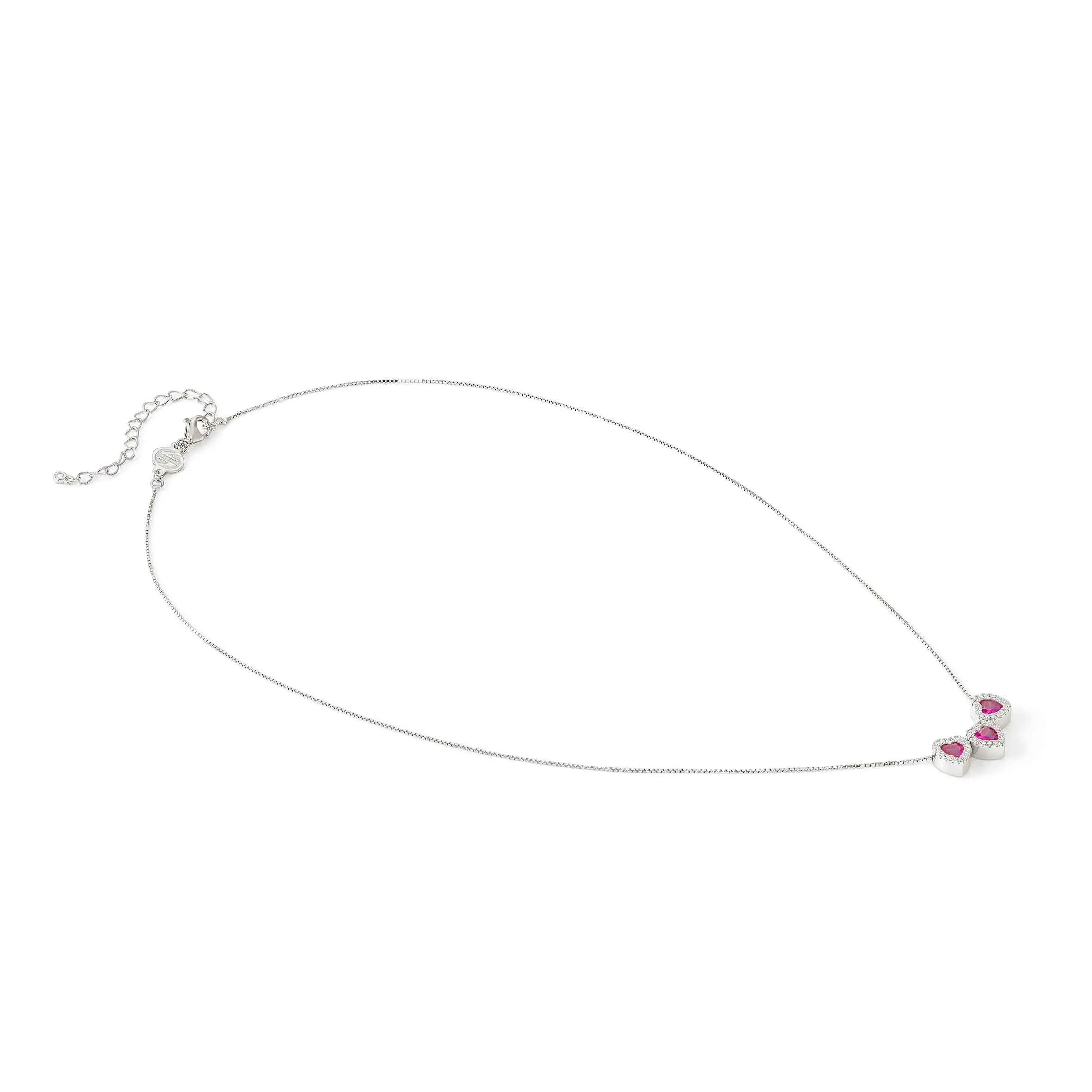 All My Love necklace with 3 Hearts and CZ - Nomination Qatar All My Love necklace with 3 Hearts and CZ - Image 4