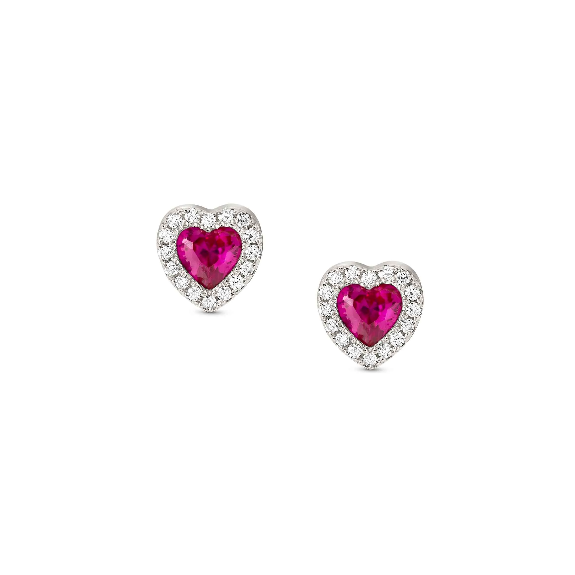 All My Love earrings, Heart with CZ - Nomination Qatar All My Love earrings, Heart with CZ - Image 3
