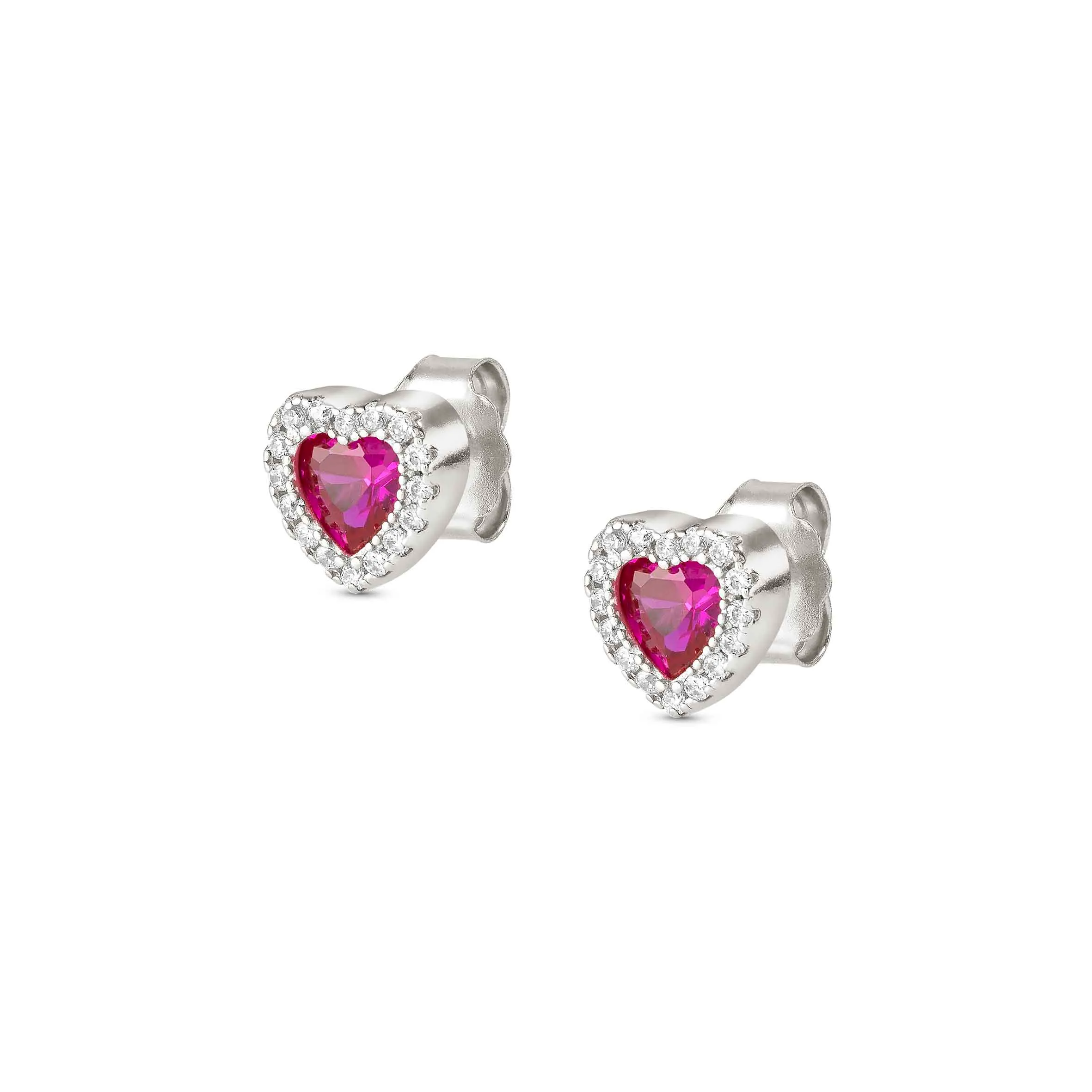 All My Love earrings, Heart with CZ - Nomination Qatar All My Love earrings, Heart with CZ - Image 4