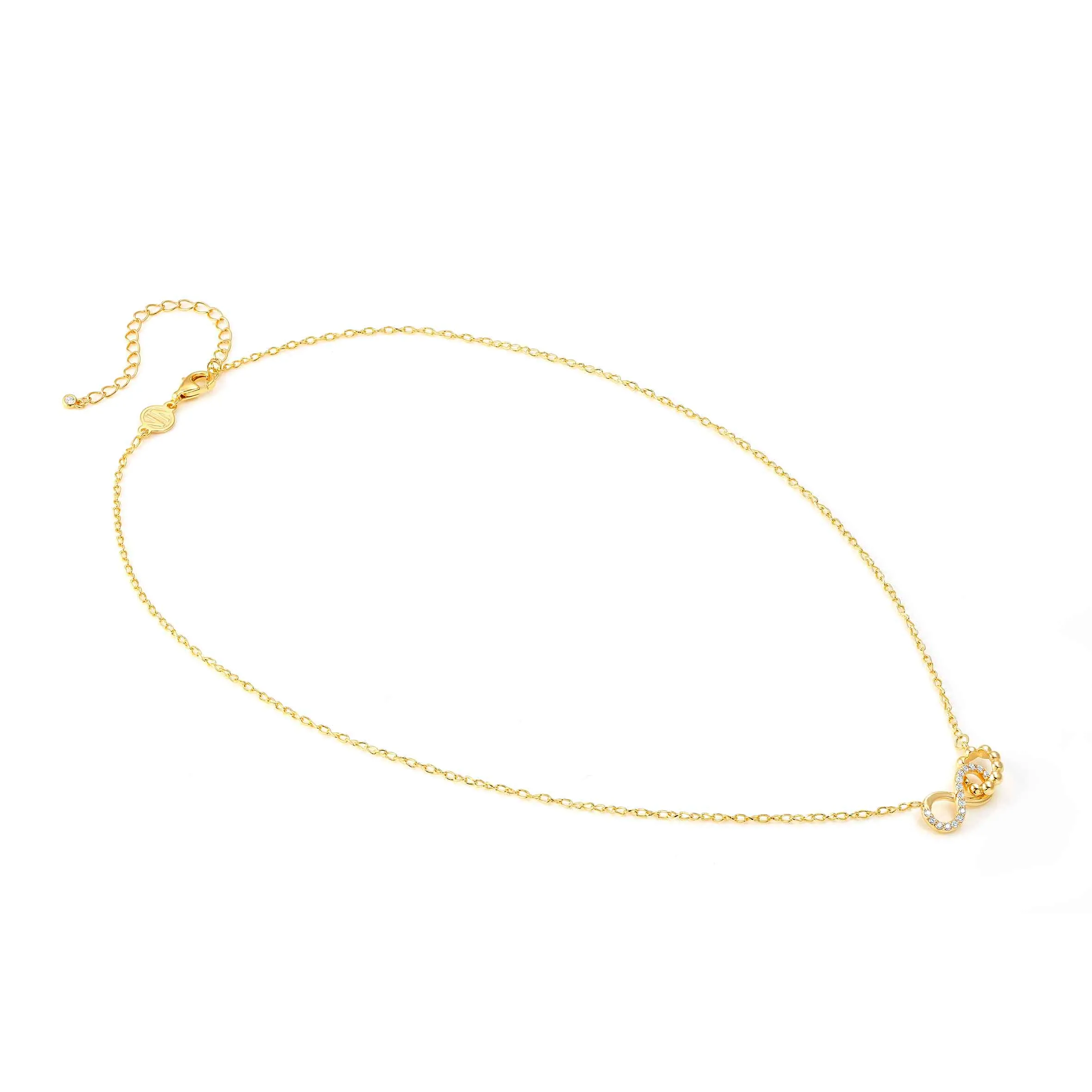 Lovecloud necklace, Infinity symbol with stones - Nomination Qatar Lovecloud necklace, Infinity symbol with stones - Image 4