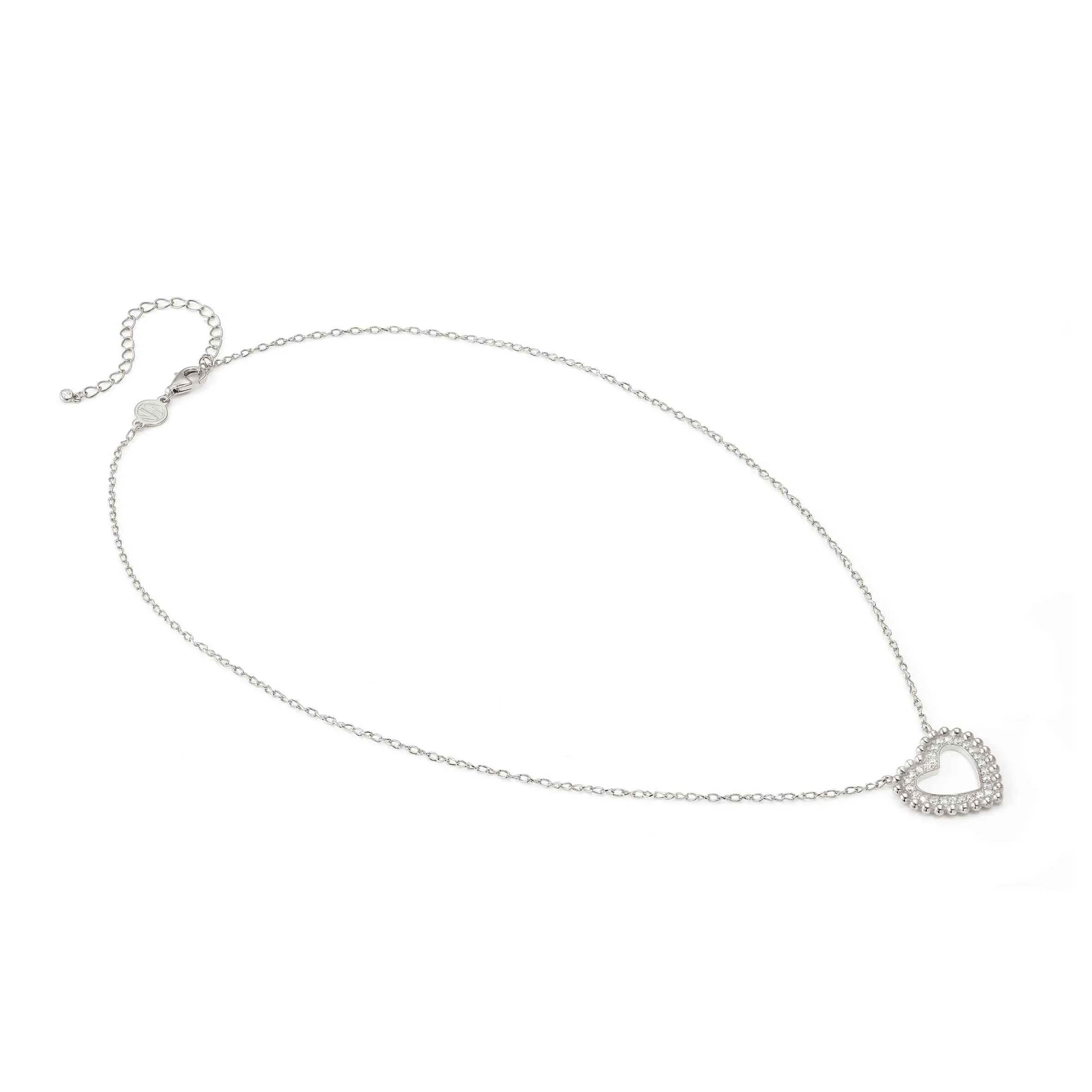 Lovecloud necklace, Heart with Cubic Zirconia - Nomination Qatar Lovecloud necklace, Heart with Cubic Zirconia - Image 4