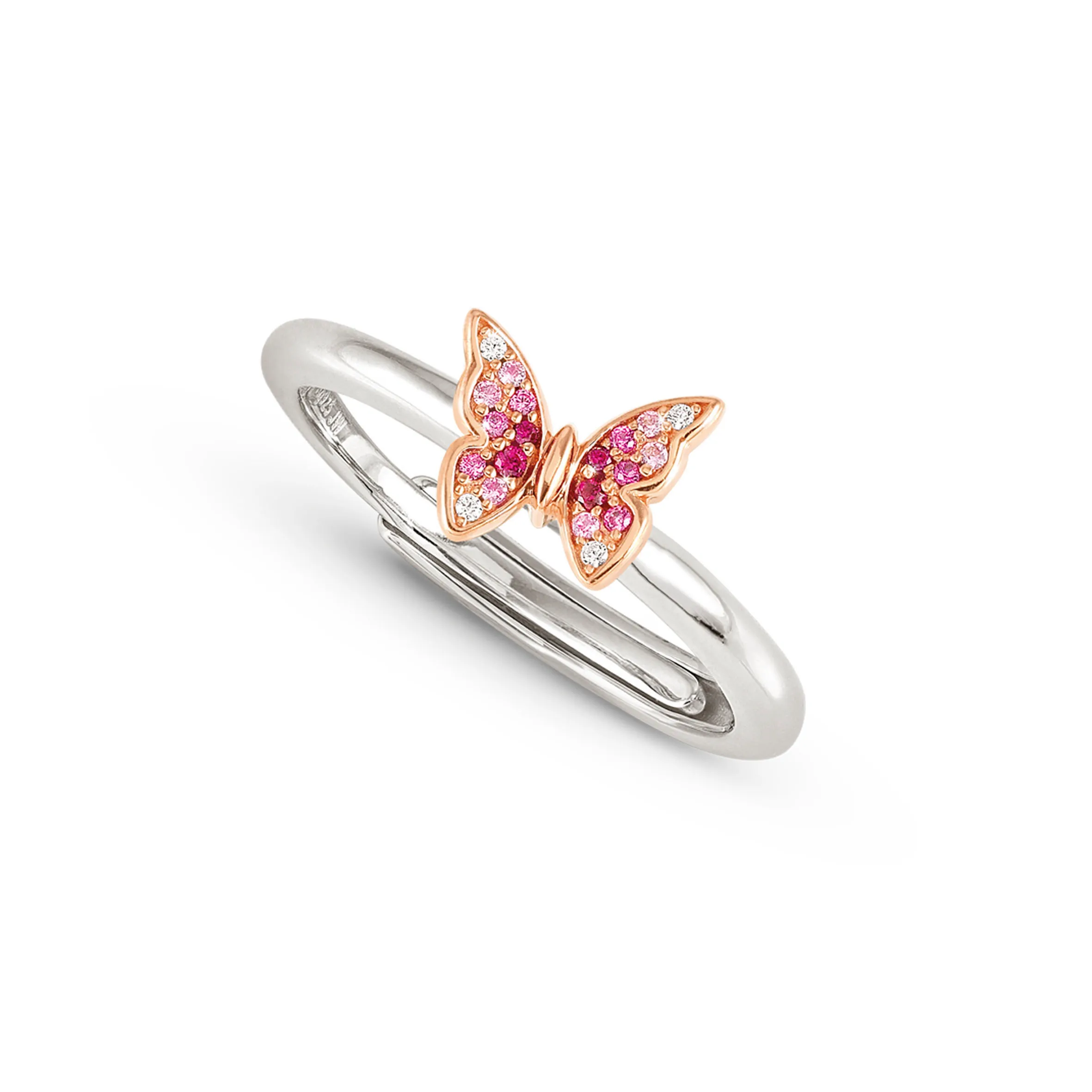 Crysalis ring, small Butterfly with CZ - Nomination Qatar Crysalis ring, small Butterfly with CZ