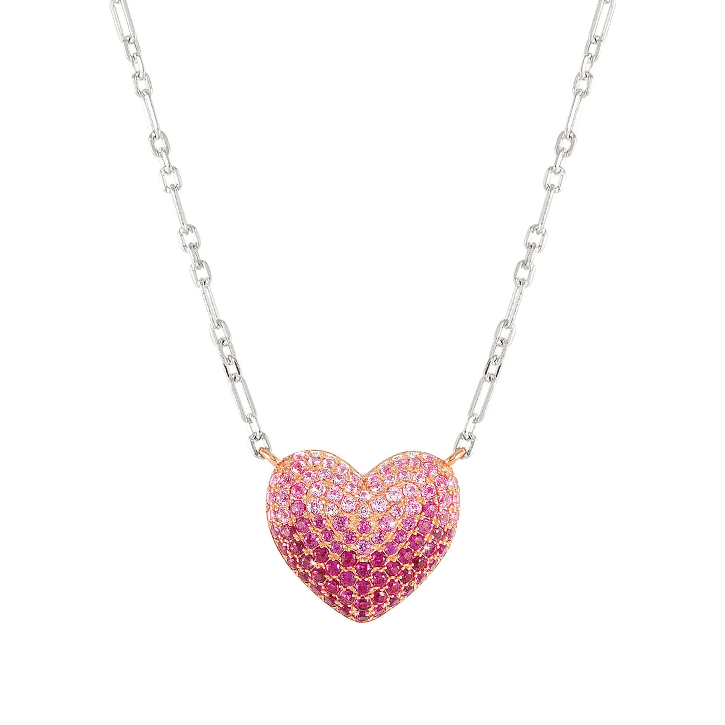 Crysalis necklace, Heart with Cubic Zirconia - Nomination Qatar Crysalis necklace, Heart with Cubic Zirconia