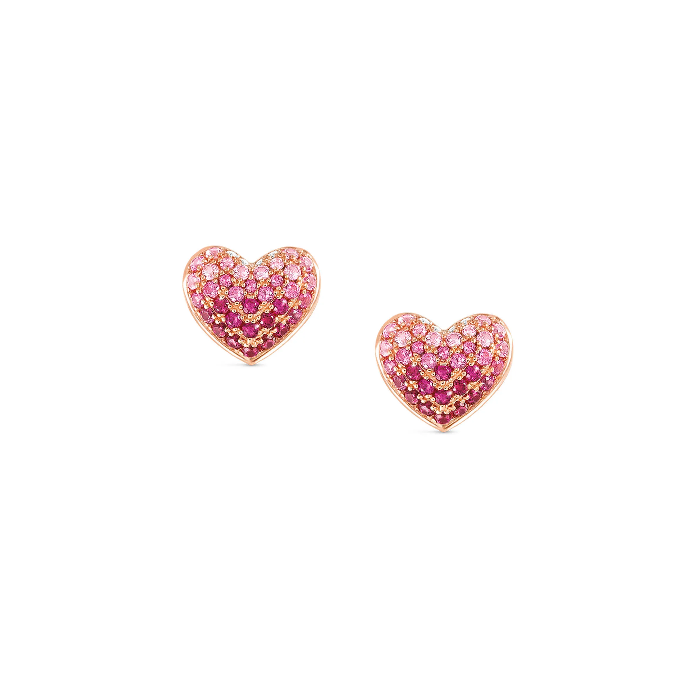 Crysalis earrings, Heart with Cubic Zirconia - Nomination Qatar Crysalis earrings, Heart with Cubic Zirconia