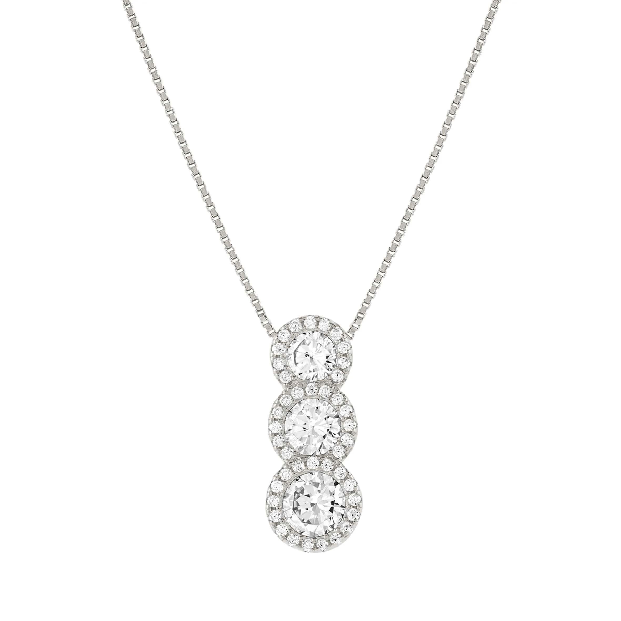 SEIDIVINA necklace, 3 Cubic Zirconia - Nomination Qatar SEIDIVINA necklace, 3 Cubic Zirconia