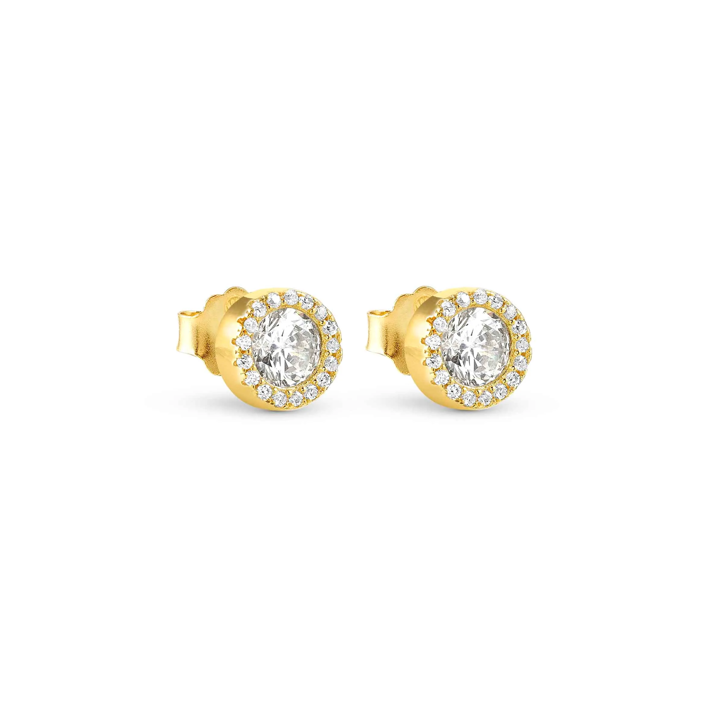 SEIDIVINA earrings, yellow gold, CZ - Nomination Qatar SEIDIVINA earrings, yellow gold, CZ - Image 4