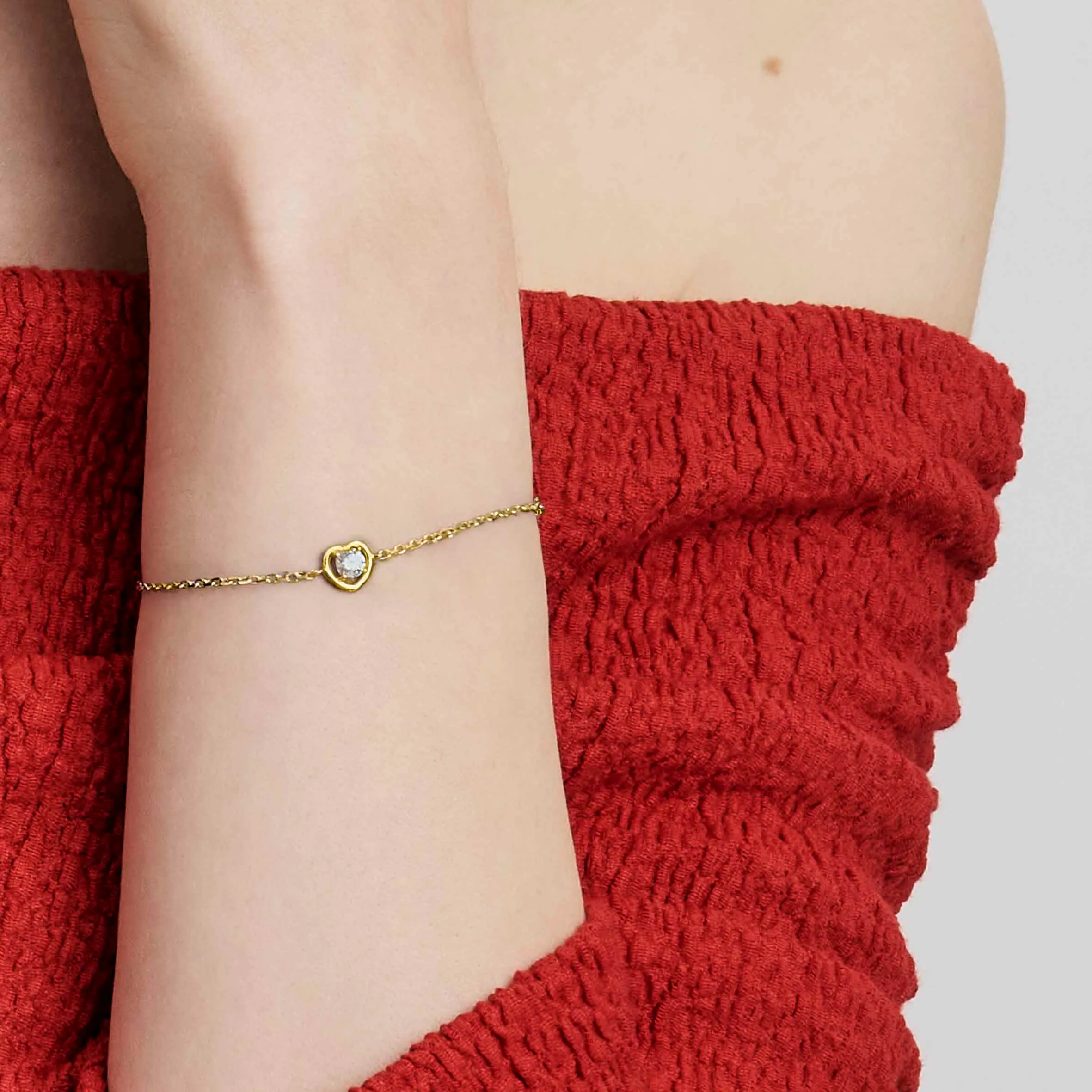 Sterling silver CosmicLove bracelet, yellow gold finish - Nomination Qatar Sterling silver CosmicLove bracelet, yellow gold finish - Image 2