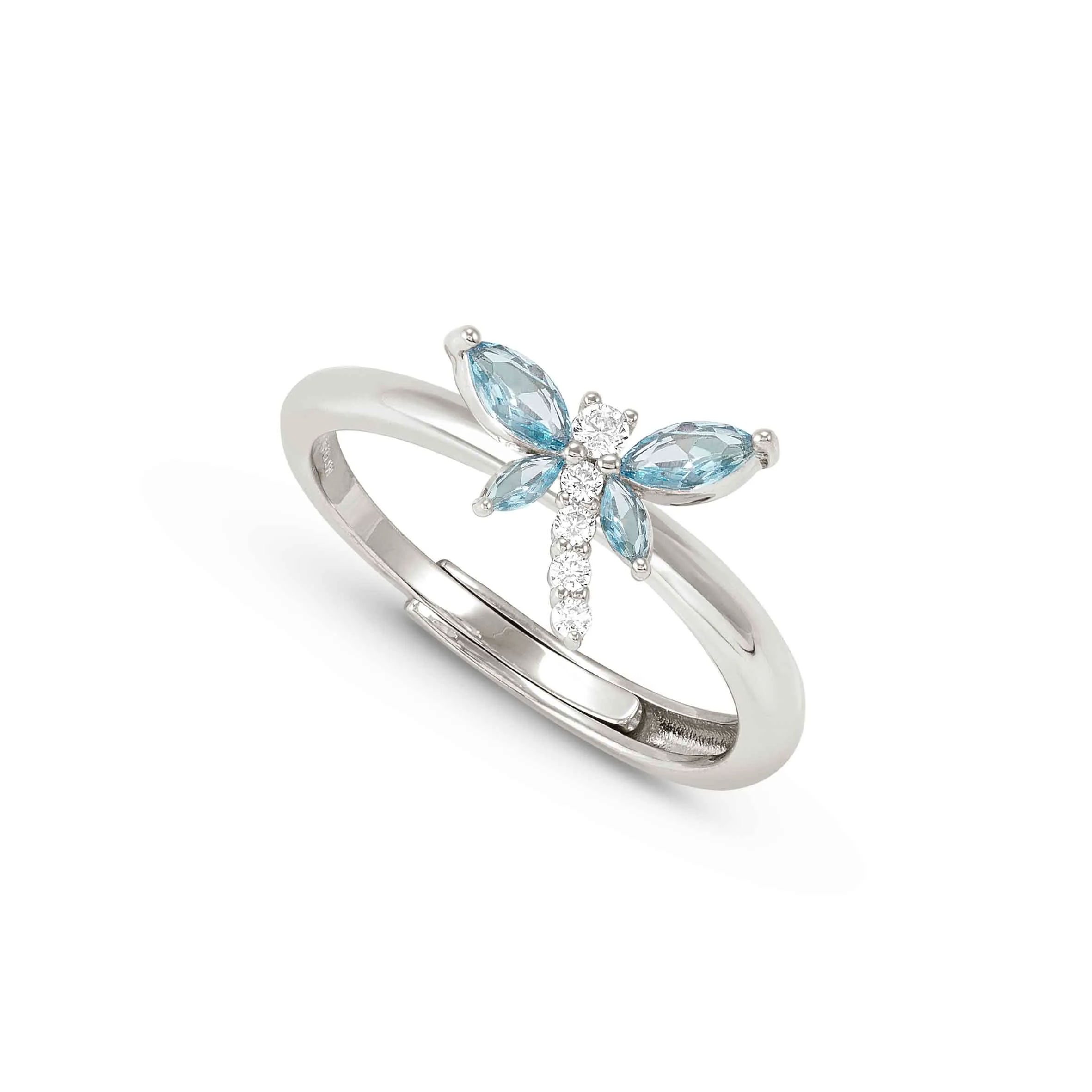 Shine Me Up ring, Blue Dragonfly - Nomination Qatar Shine Me Up ring, Blue Dragonfly
