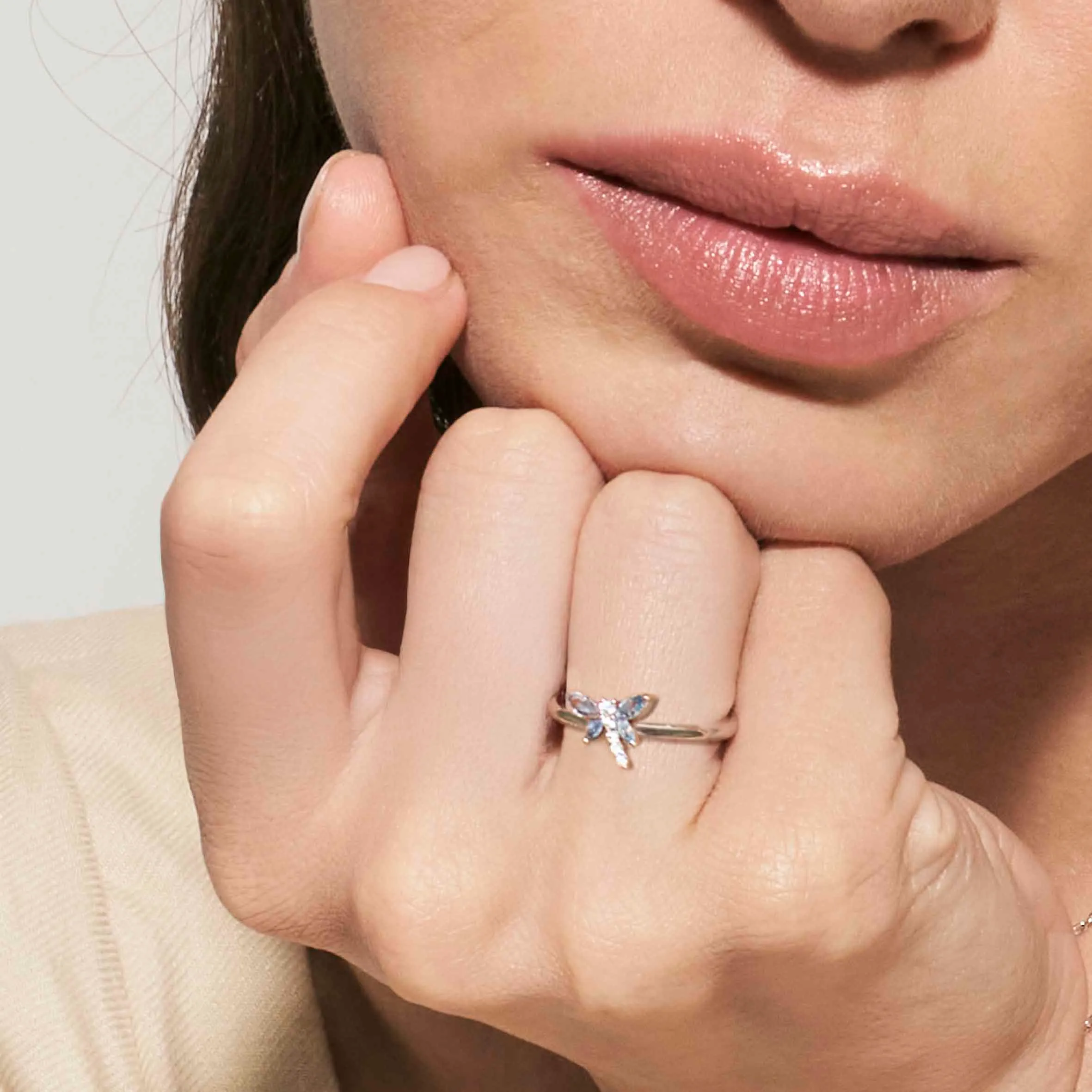 Shine Me Up ring, Blue Dragonfly - Nomination Qatar Shine Me Up ring, Blue Dragonfly - Image 2