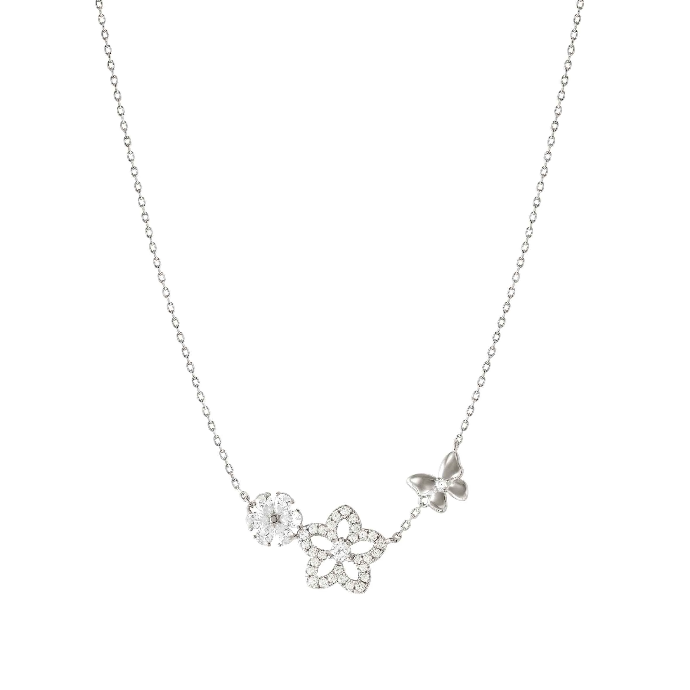 SweetMadame necklace, Sparkling Flowers and Butterflies, - Nomination Qatar SweetMadame necklace, Sparkling Flowers and Butterflies, - Image 4