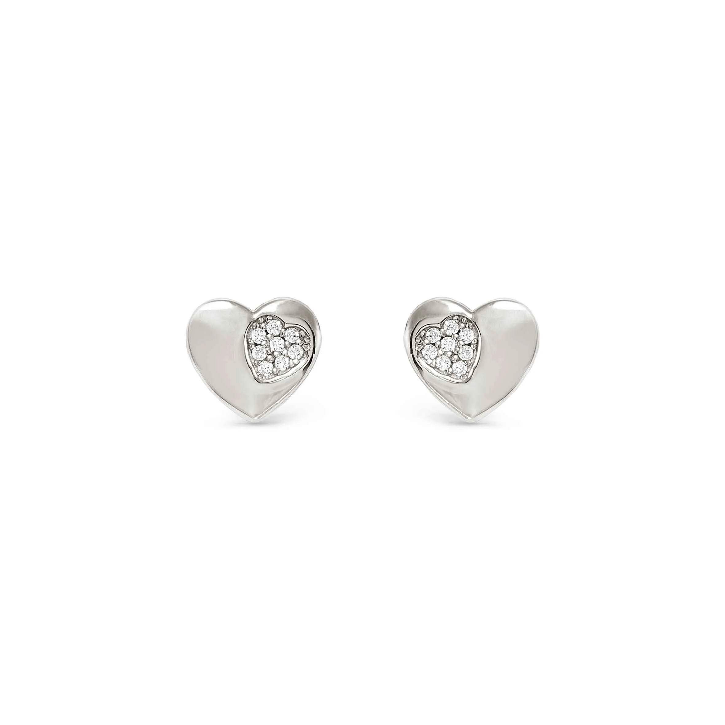 Petit Sparkle earrings, Heart - Nomination Qatar Petit Sparkle earrings, Heart - Image 4