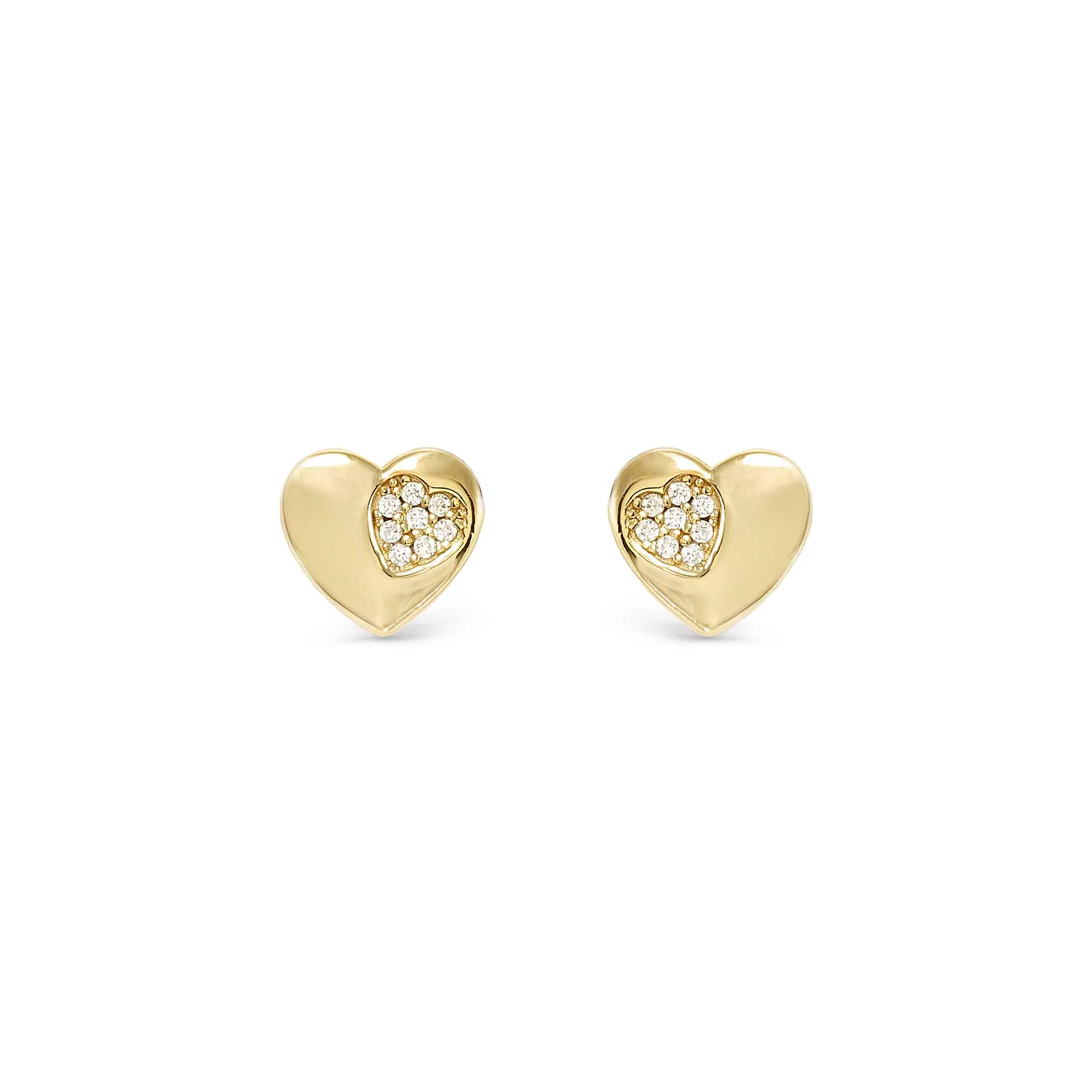 Petit Sparkle earrings, Heart - Nomination Qatar Petit Sparkle earrings, Heart - Image 4