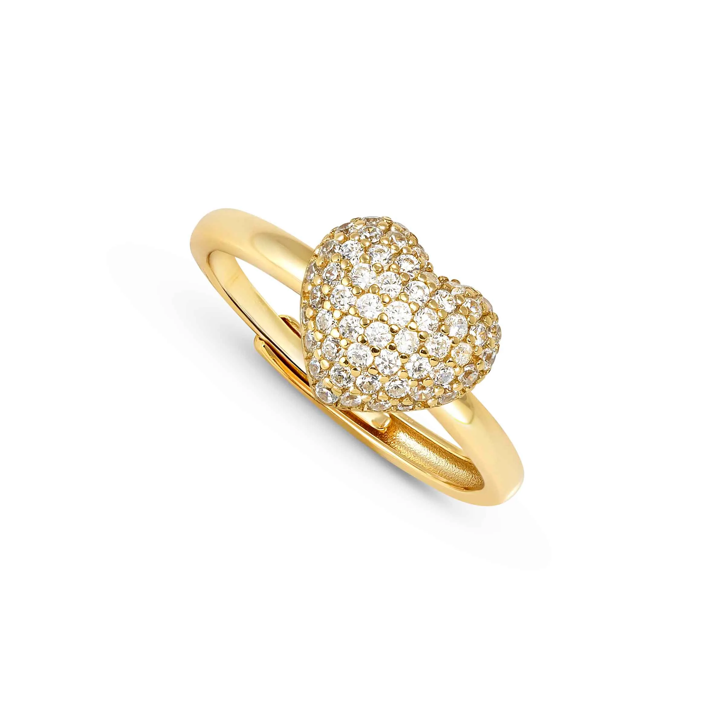 LifePoetry ring with rounded Heart - Nomination Qatar LifePoetry ring with rounded Heart