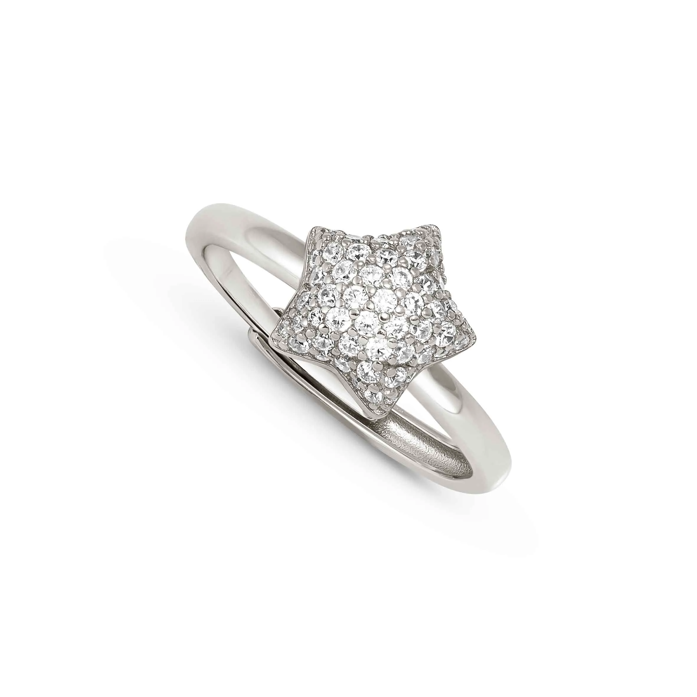 LifePoetry ring with rounded Star - Nomination Qatar LifePoetry ring with rounded Star